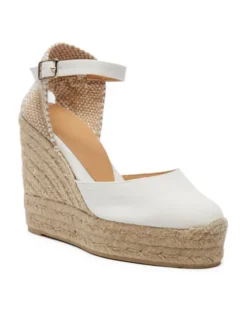 Castañer Espadryle Carol/8Ed/001 020975 Biały