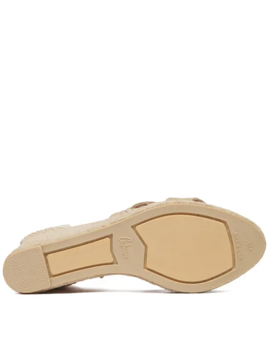 Castañer Espadryle Cecilia C/6/292 25632 Beżowy