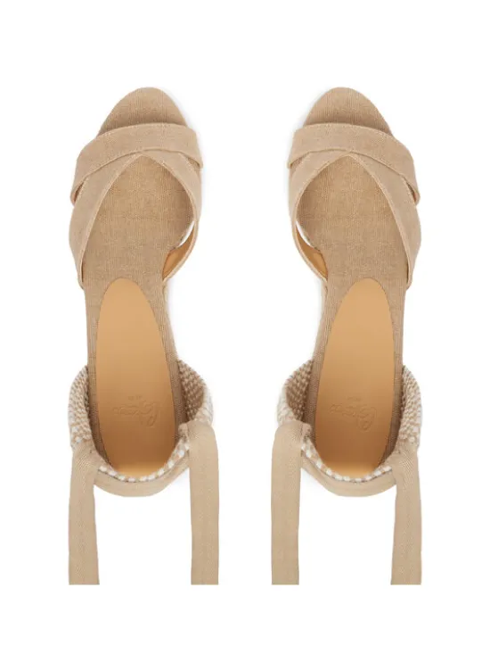 Castañer Espadryle Cecilia C/6/292 25632 Beżowy