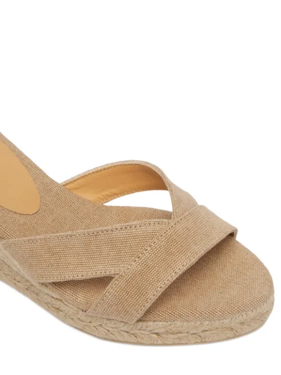 Castañer Espadryle Cecilia C/6/292 25632 Beżowy