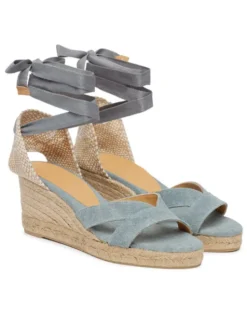 Castañer Espadryle Cecilia C/6/292 25632 Niebieski jasny