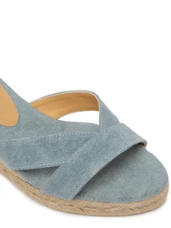 Castañer Espadryle Cecilia C/6/292 25632 Niebieski jasny
