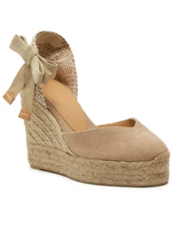 Castañer Espadryle Chiara/8Ed/002 021668 Beżowy