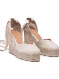 Castañer Espadryle Chiara/8ED/001 020992-203-35 Biały