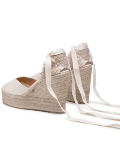 Castañer Espadryle Chiara/8ED/001 020992-203-35 Biały