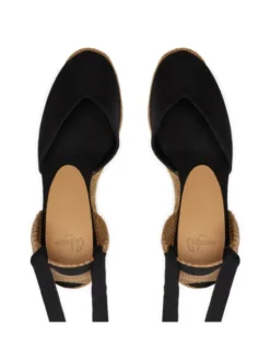 Castañer Espadryle Chiara T/8Ed/001 021458 Czarny