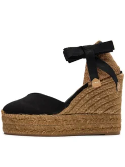 Castañer Espadryle Chiara T/8Ed/001 021458 Czarny