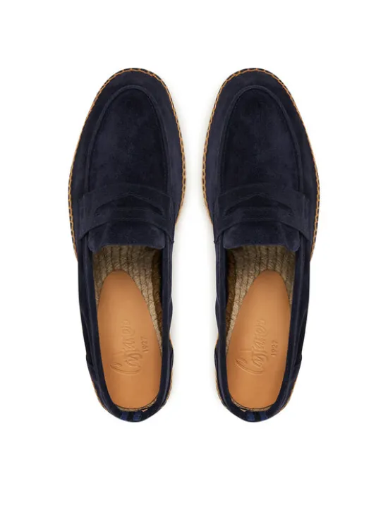 Castañer Espadryle Nacho T/186 23417 Granatowy