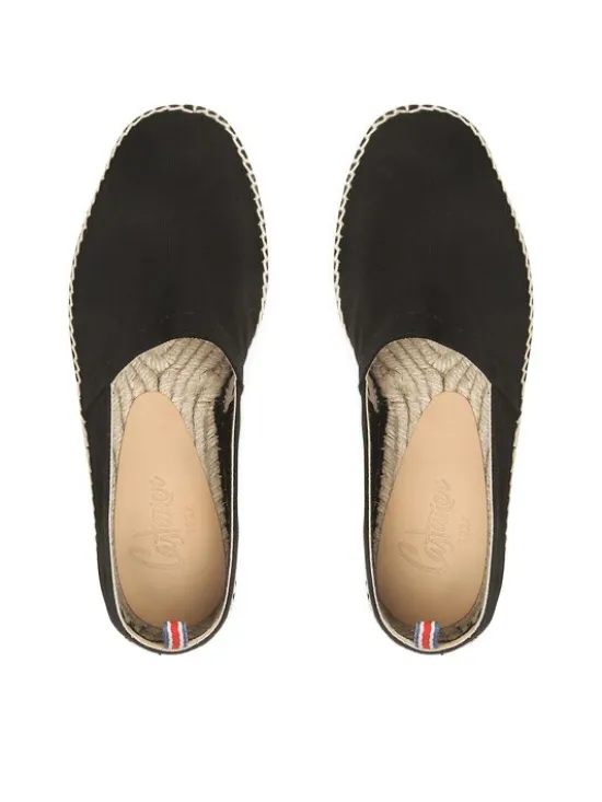 Castañer Espadryle Pablo/001 021036-100 Czarny