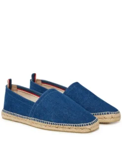 Castañer Espadryle Pablo Jeans/263 25656 Niebieski