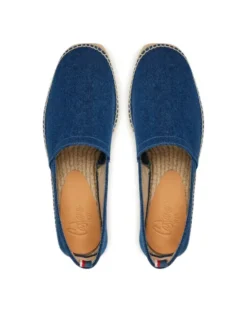 Castañer Espadryle Pablo Jeans/263 25656 Niebieski