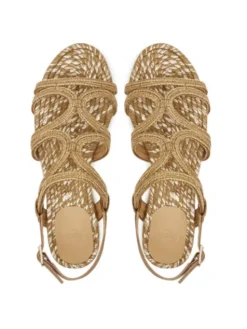 Castañer Espadryle Pitra/266 025585 Złoty