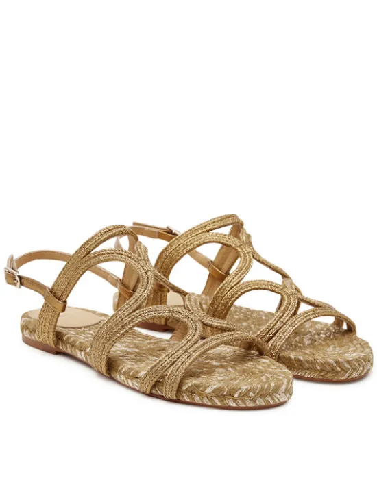 Castañer Espadryle Pitra/266 025585 Złoty