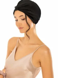 Cat&Cat Jedwabny turban wiązany maxi comfort Turban do włosów