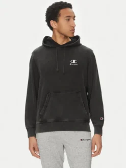 Champion Bluza 221176 Czarny Regular Fit