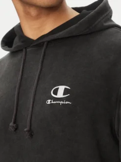 Champion Bluza 221176 Czarny Regular Fit