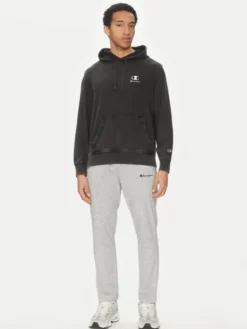 Champion Bluza 221176 Czarny Regular Fit