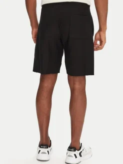 Champion Szorty sportowe 220764 Czarny Loose Fit