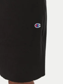 Champion Szorty sportowe 220764 Czarny Loose Fit