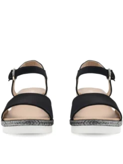 Clara Barson Espadryle WS2189-15 Czarny