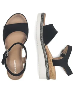 Clara Barson Espadryle WS2189-15 Czarny
