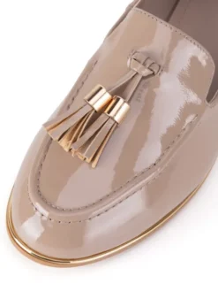Clara Barson Loafersy CD24055-1 Beżowy