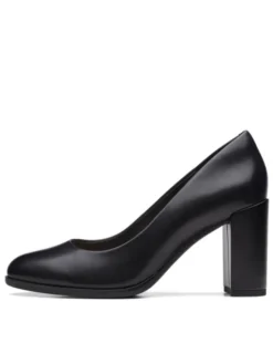 Clarks Czółenka Freva85 26170968 Czarny