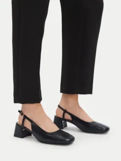 Clarks Czółenka Nyta45 Sling 26181320 Czarny