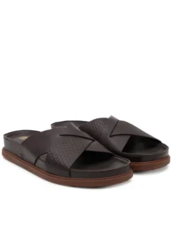 Clarks Klapki Torford Cross 26180888 Brązowy