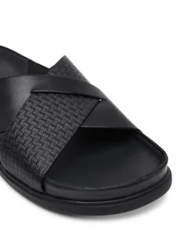 Clarks Klapki Torford Cross 26181382 Czarny