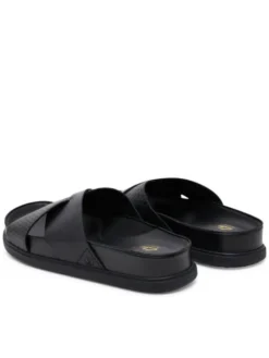 Clarks Klapki Torford Cross 26181382 Czarny