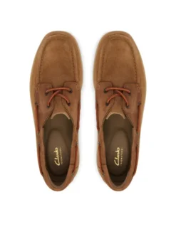 Clarks Loafersy Cleyhill Boat 26186178 Beżowy