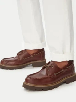 Clarks Loafersy Cleyhill Boat 26186176 Brązowy