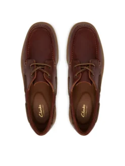 Clarks Loafersy Cleyhill Boat 26186176 Brązowy