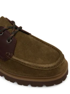 Clarks Loafersy Cleyhill Boat 26186180 Khaki
