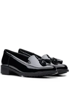 Clarks Loafersy Havisham Edge 26178704 Czarny