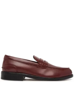 Clarks Mokasyny CraftJames Lo 26183358 Bordowy
