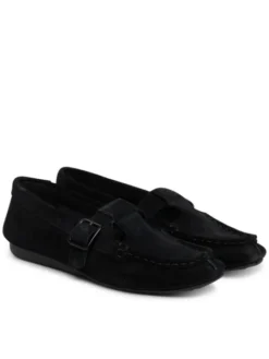 Clarks Mokasyny Freckle Tbar 26185903 Czarny