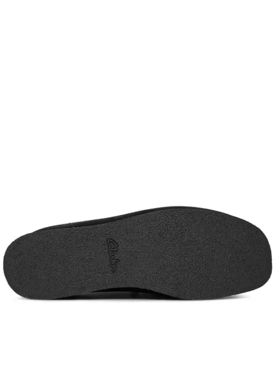 Clarks Mokasyny Wallabee Evo 261728207 Czarny