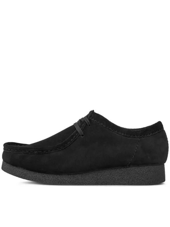 Clarks Mokasyny Wallabee Evo 261728207 Czarny