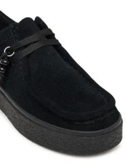 Clarks Półbuty Boxbee Walla. 26328111 Czarny