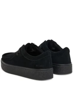Clarks Półbuty Boxbee Walla. 26328111 Czarny