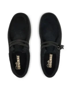 Clarks Półbuty Boxbee Walla. 26328111 Czarny