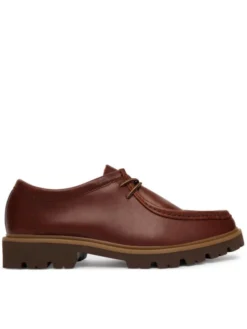 Clarks Półbuty Cleyhill Seam 26186417 Brązowy