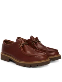 Clarks Półbuty Cleyhill Seam 26186417 Brązowy