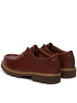 Clarks Półbuty Cleyhill Seam 26186417 Brązowy