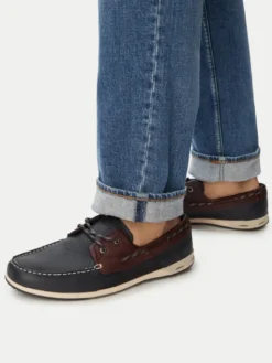 Clarks Półbuty Orson Sail 26186198 Granatowy