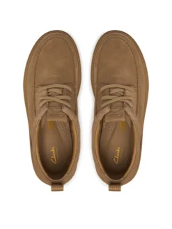 Clarks Półbuty Polden Moc 26186452 Beżowy