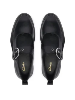 Clarks Półbuty Previa Bar 26329410 Czarny