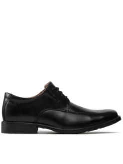 Clarks Półbuty Tilden Walk 261103107 Czarny